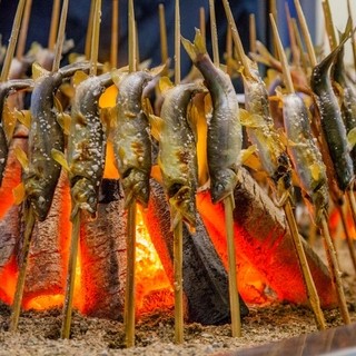鮎の庄 - 料理写真:鮎の炭火焼