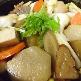 日本蕎麦 一成 - 料理写真:冬の名物『けんちん』始まりました！