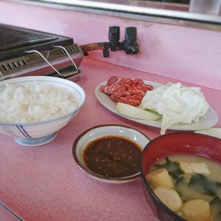 山牛 - 料理写真:上焼肉定食　[¥1500]