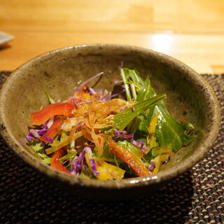 とぶ - パチンコ 北斗 無双 ジャギ写真:野菜サラダ